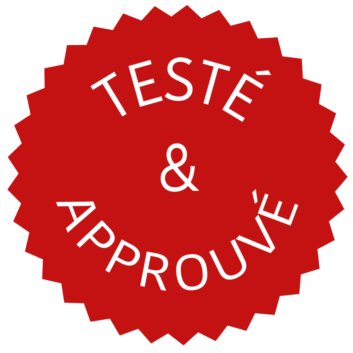 certification testé & approuvé